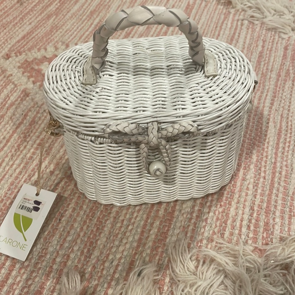 Larone Camille Rattan Bag